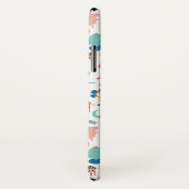 かわいいカラフルとジャングルの動物のパターン Case-Mate iPhoneケース (裏面/右)