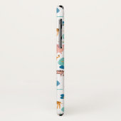 かわいいカラフルとジャングルの動物のパターン Case-Mate iPhoneケース (裏面/左)