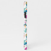 かわいいカラフルとジャングルの動物のパターン iPhoneケース (右側)