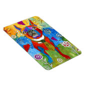 かわいいカラフルとボストンテリア磁石4"x6" マグネット (右側)