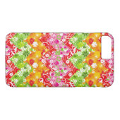 かわいいカラフルな夏のジグザグパターン Case-Mate iPhoneケース (裏面(横))