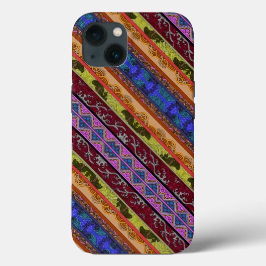 かわいいカラフルな手描きのマグカップ Case-Mate iPhoneケース (裏面)