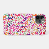かわいいカラフルな抽象的な幾何学模様 Case-Mate iPhoneケース (裏面(横))