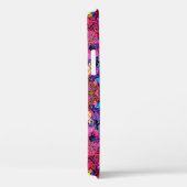 かわいいカラフルな抽象的な花柄 Case-Mate iPhoneケース (裏面 / 右)