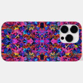 かわいいカラフルな抽象的な花柄 Case-Mate iPhoneケース (裏面 (横))