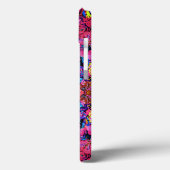 かわいいカラフルな抽象的な花柄 Case-Mate iPhoneケース (裏面 / 左)