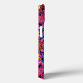 かわいいカラフルな抽象的な花柄 Case-Mate iPhoneケース (裏面 / 右)