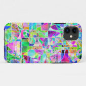 かわいいカラフルな断片デザイン Case-Mate iPhoneケース (裏面(横))