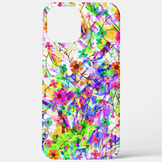 かわいいカラフルな魔法の夏の花 Case-Mate iPhoneケース (裏面)