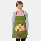 かわいいカラフルのエプロン エプロン (着用した状態)