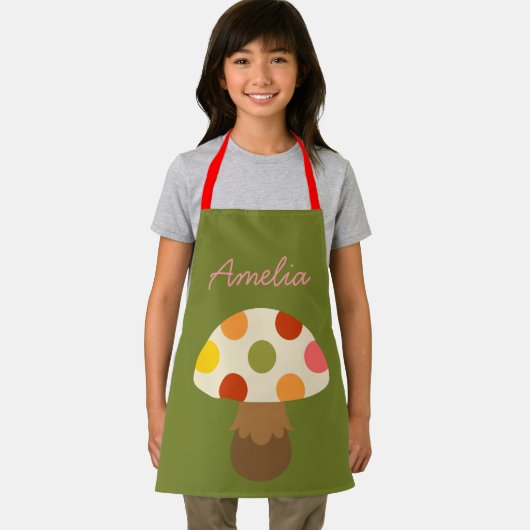 かわいいカラフルのエプロン エプロン (インサイチュ)