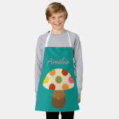 かわいいカラフルのエプロン エプロン (着用した状態)