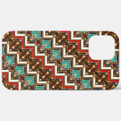 かわいいカラフルのシームレスなウクライナパターン Case-Mate iPhoneケース (裏面 (横))