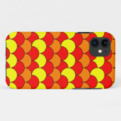 かわいいカラフルの円のパターン Case-Mate iPhoneケース (裏面(横))