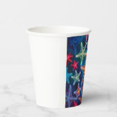 かわいいカラフルの小さな海の魚 紙コップ (右)