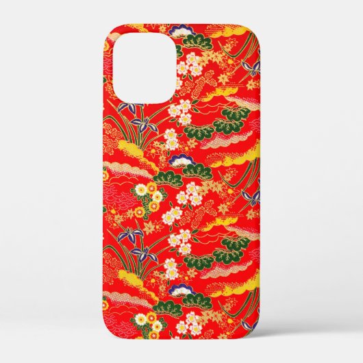 かわいいカラフルの花柄 Case-Mate iPhoneケース (裏面)