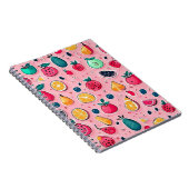 かわいいカラフルアイスクリームコーン ノートブック (右側)