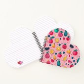 かわいいカラフルアイスクリームコーン ノートブック (内部)