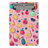 かわいいカラフルアイスクリームコーン ミニクリップボード (正面)