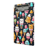 かわいいカラフルアイスクリームコーン ミニクリップボード (アングル2)