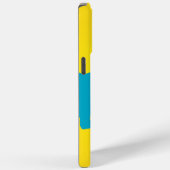 かわいいカラフルアクアとイエローアリゲーターイヤホン5 Case-Mate iPhoneケース (裏面 / 右)