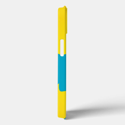 かわいいカラフルアクアとイエローアリゲーター Case-Mate iPhoneケース (裏面 / 右)