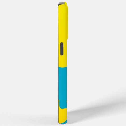 かわいいカラフルアクアとイエローアリゲーター Case-Mate iPhoneケース (裏面 / 右)