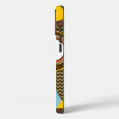 かわいいカラフルアクアとイエローフクロウ Case-Mate iPhoneケース (裏面 / 左)