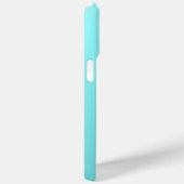 かわいいカラフルアクア飛んでいるキリン赤い傘 Case-Mate iPhoneケース (裏面 / 右)