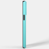 かわいいカラフルアクア飛んでいるキリン赤い傘 Case-Mate iPhoneケース (裏面 / 右)