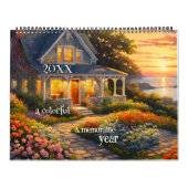 かわいいカラフルアートやフォトラージ カレンダー (カバー)