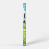 かわいいカラフルイースターバニー SAMSUNG GALAXYケース (右側面)