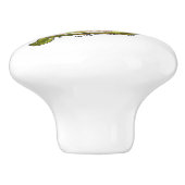 かわいいカラフルウミガメ セラミックノブ (側面)