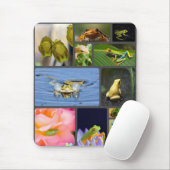 かわいいカラフルカエルマウスパッド! マウスパッド (マウス)