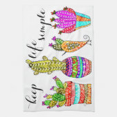 かわいいカラフルカッチンタオル キッチンタオル (縦)