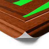 かわいいカラフルキッズマンガウィンドウビューポスター ポスター (角)