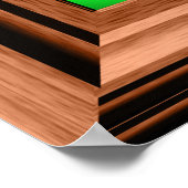 かわいいカラフルキッズマンガウィンドウビューポスター ポスター (角)