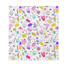 かわいいカラフルキャンディ甘い柄