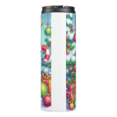 かわいいカラフルクリスマスアヒル タンブラー (裏面)