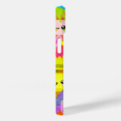 かわいいカラフルクリッターおもしろいiPhone 14ケース Case-Mate iPhoneケース (裏面 / 右)