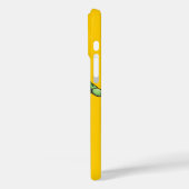 かわいいカラフルグリーンとイエローアリゲーター Case-Mate iPhoneケース (裏面 / 左)