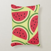 かわいいカラフルサマースイカ アクセントクッション (正面(垂直))