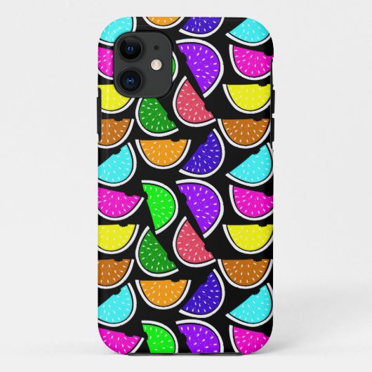 かわいいカラフルスイカ柄 Case-Mate iPhoneケース (裏面)