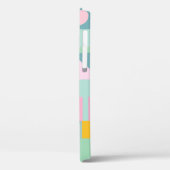 かわいいカラフルスカンジナビア幾何学模様コラージュ Case-Mate iPhoneケース (裏面 / 左)