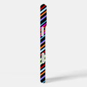 かわいいカラフルストライプ Case-Mate iPhoneケース (裏面 / 右)