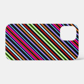 かわいいカラフルストライプ Case-Mate iPhoneケース (裏面 (横))