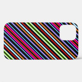 かわいいカラフルストライプ Case-Mate iPhoneケース (裏面 (横))