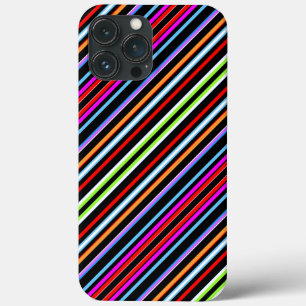 かわいいカラフルストライプ iPhone 13 PRO MAXケース