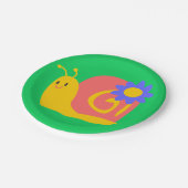 かわいいカラフルズネイルデザイン ペーパープレート (アングル)