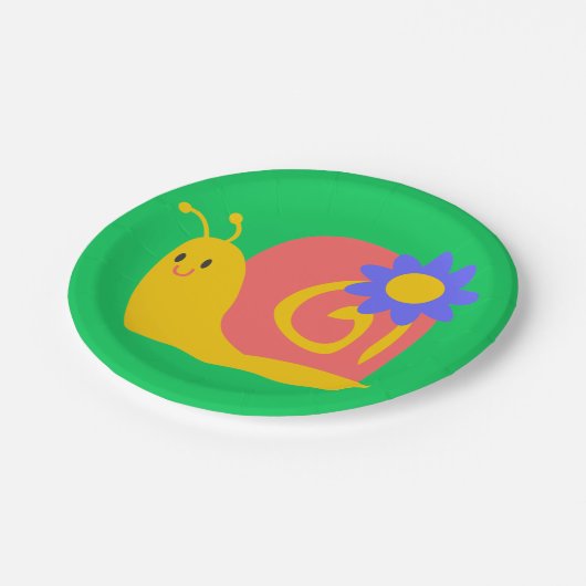 かわいいカラフルズネイルデザイン ペーパープレート (アングル)